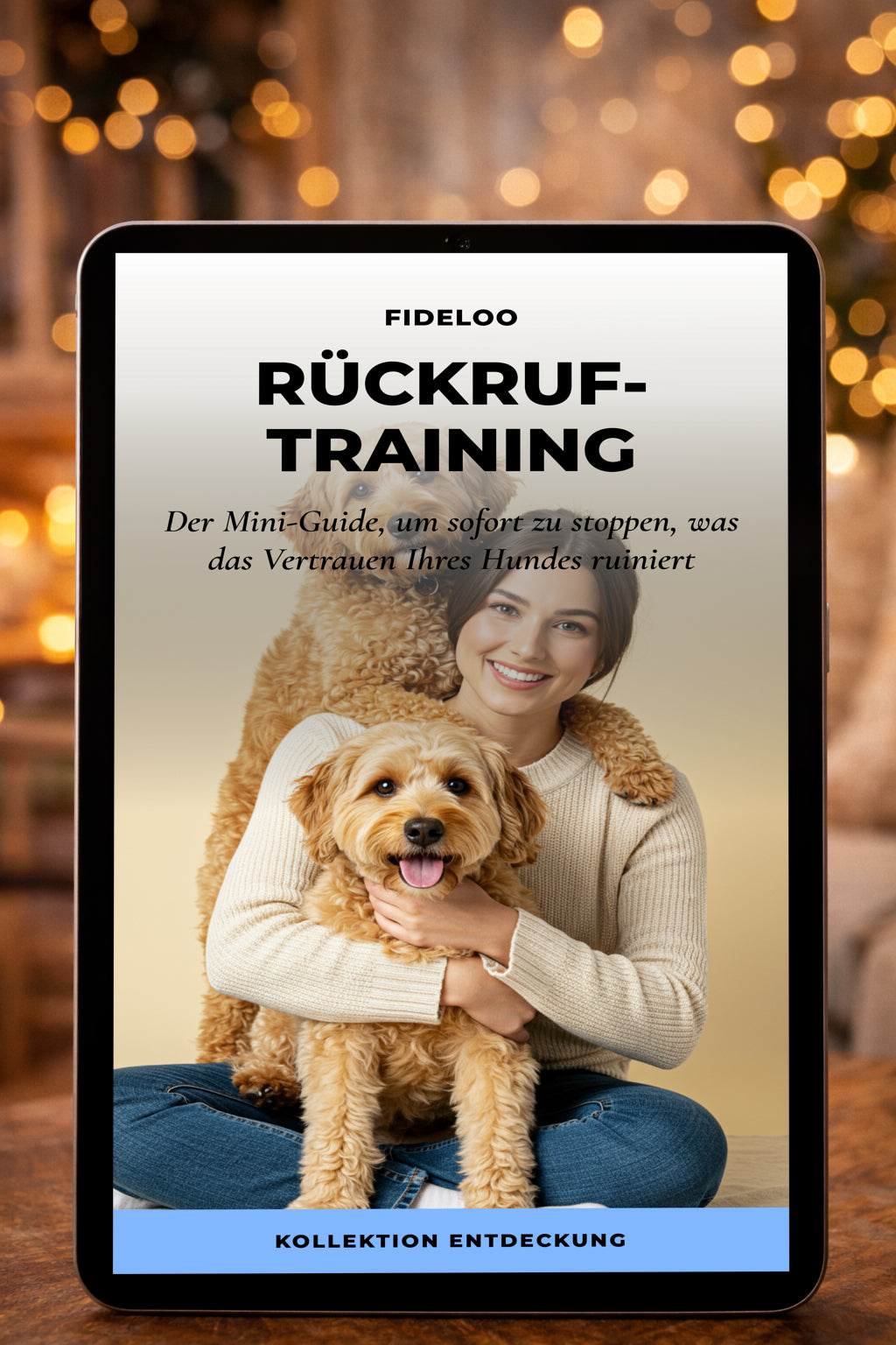 Gratis E-Book: Sofortiger Rückruf für Hunde