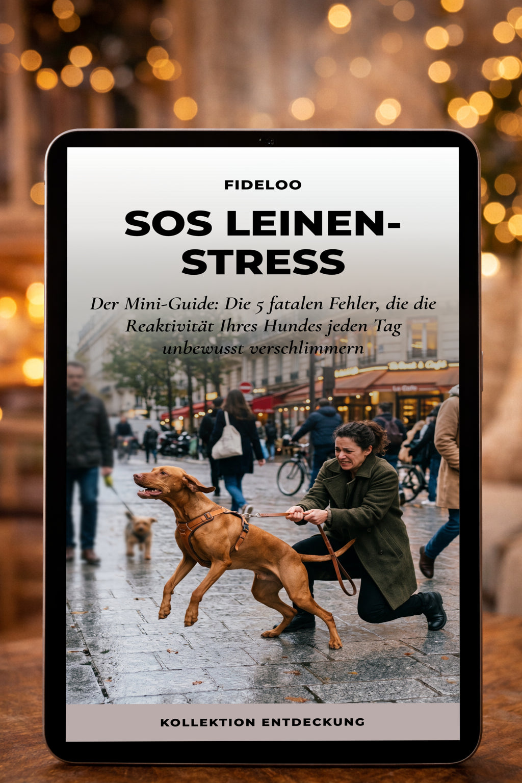 SOS Leinen-Stress: Ihr GRATIS Guide für reaktive Hunde
