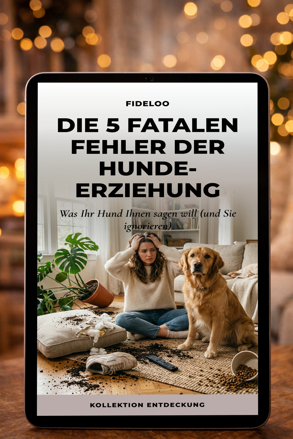 Hundeerziehung: 5 fatale Fehler (Gratis E-Book)