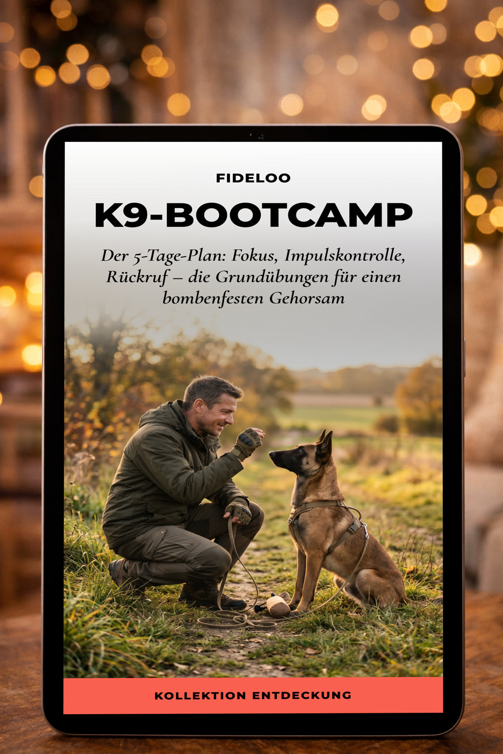 K9-Bootcamp: Gratis Hundetraining für Gehorsam
