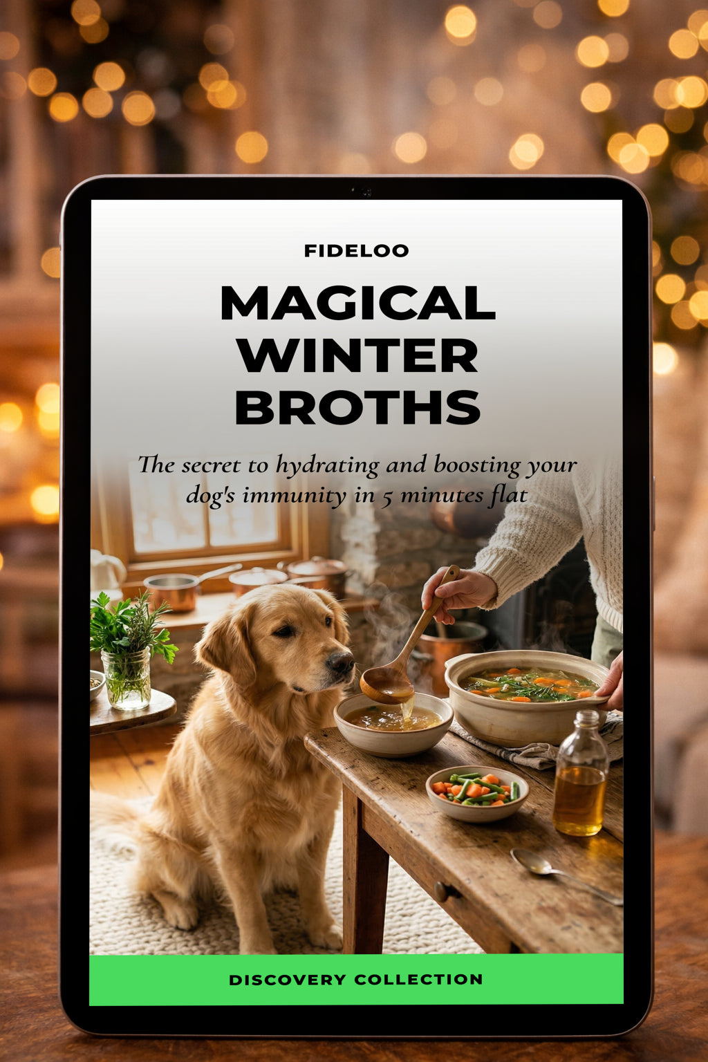 Free Guide: 5-Min Winter Broths for Dogs
