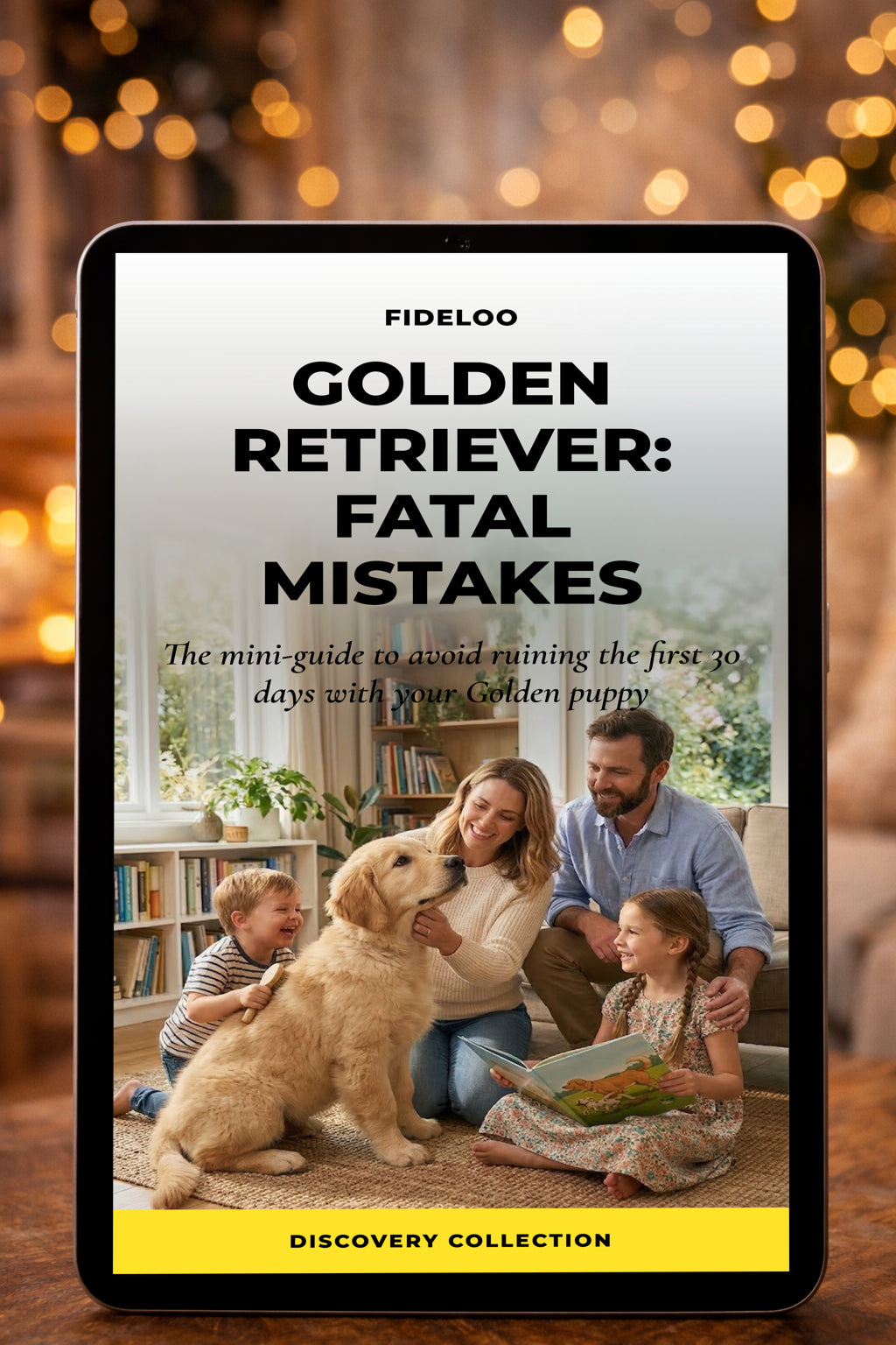 Golden Retriever Puppy: 5 Fatal Mistakes