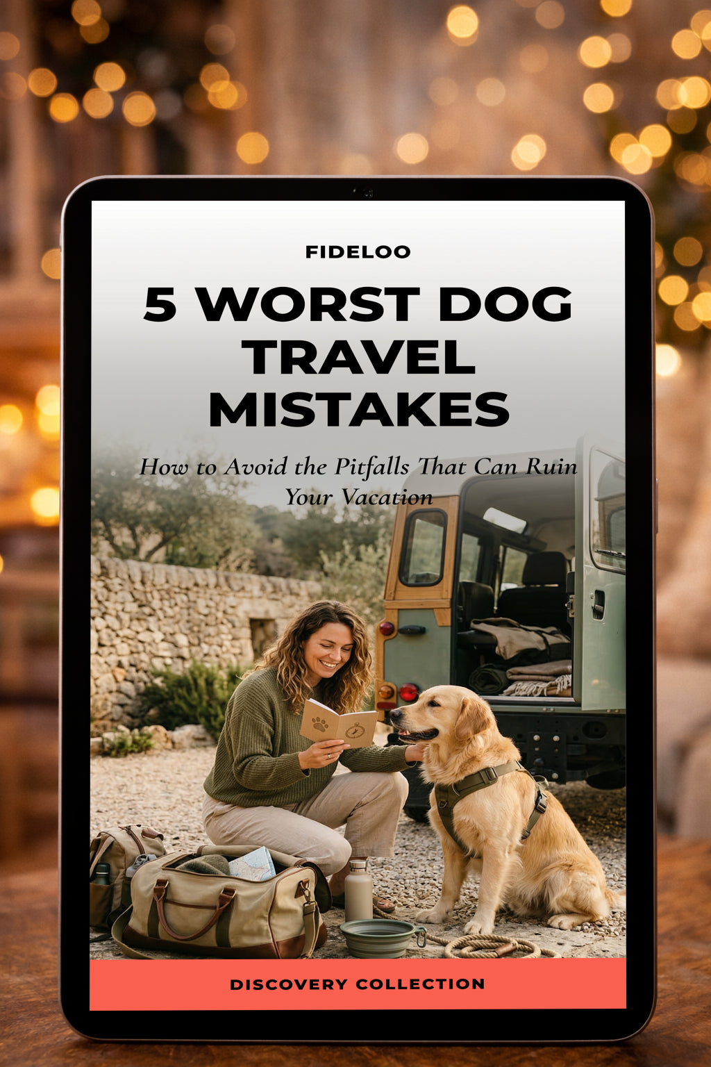 FREE Guide: 5 Fatal Dog Travel Mistakes