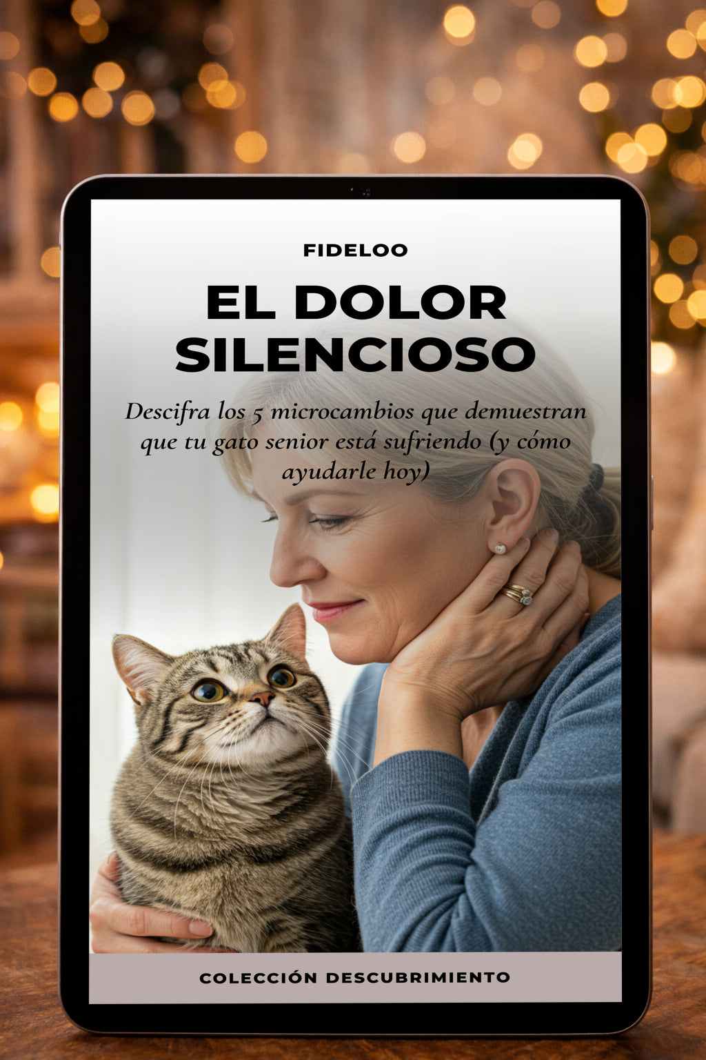 Tu Gato Senior Sufre en Silencio | Guía Gratis Fideloo