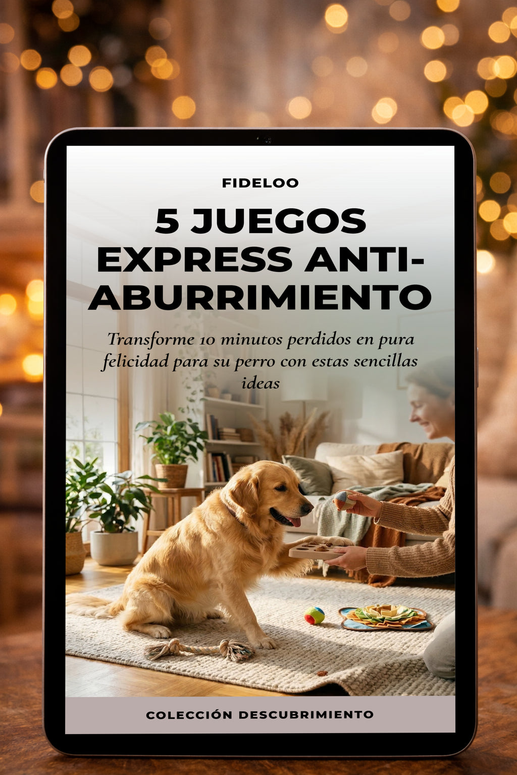 Ebook GRATIS: 5 Juegos Express para Perros | Fideloo