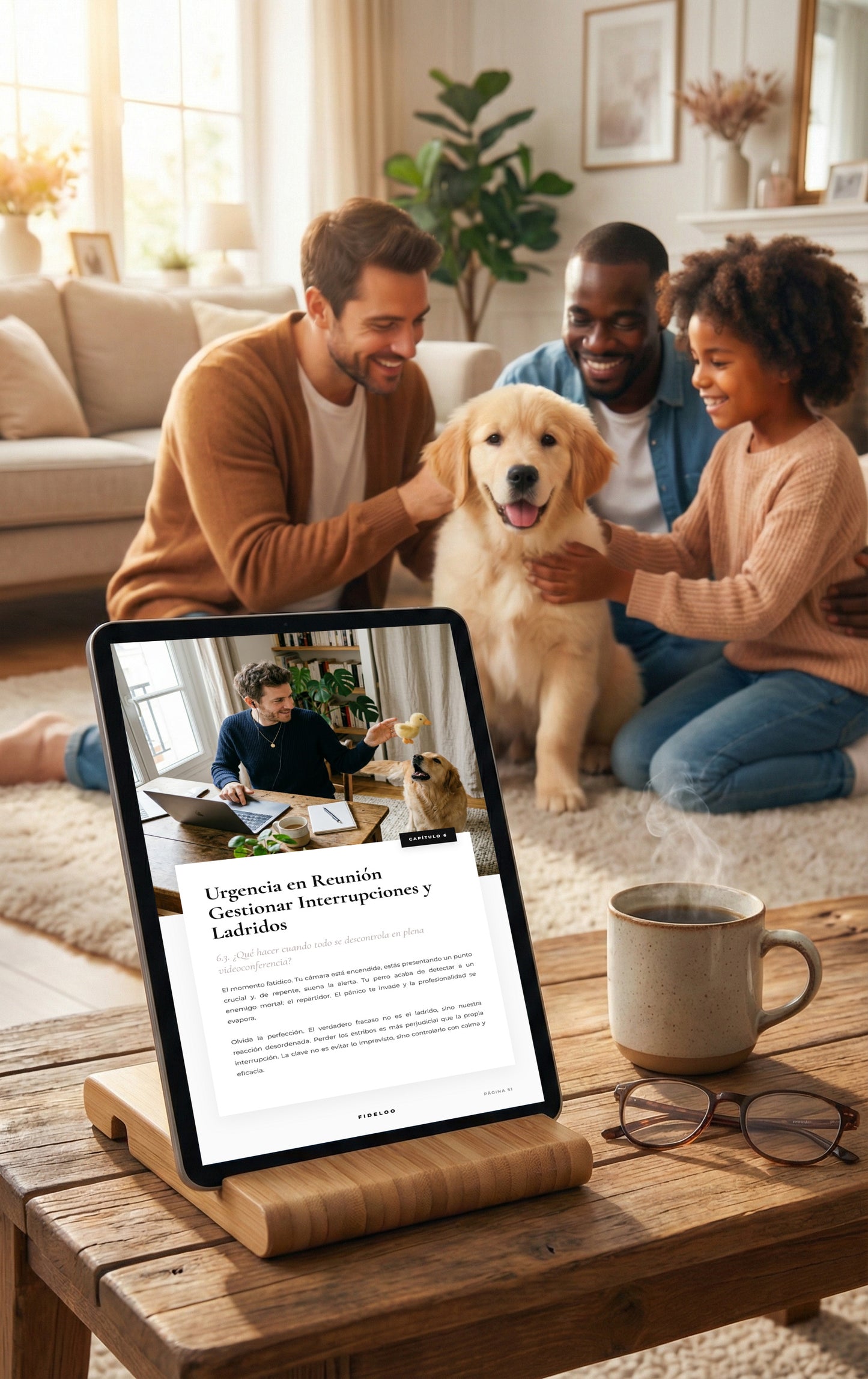 Guía Teletrabajo Canino: Perro Feliz y sin Estrés | Fideloo
