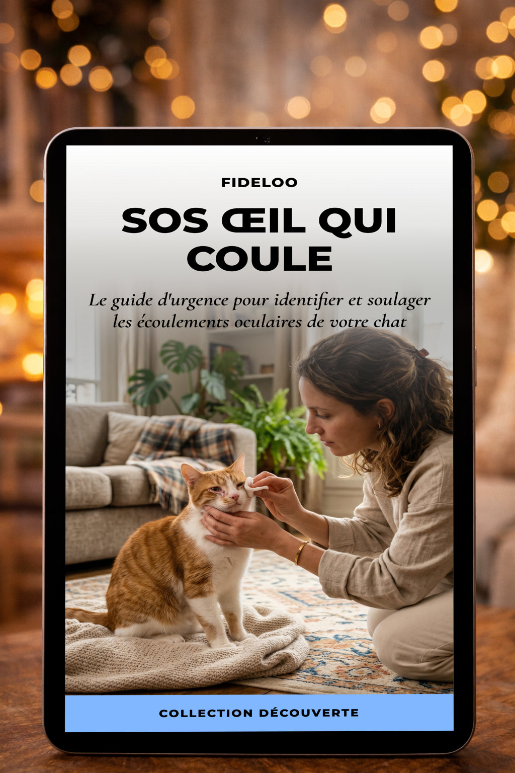 SOS Œil qui Coule Chat : Guide d'Urgence Gratuit Fideloo
