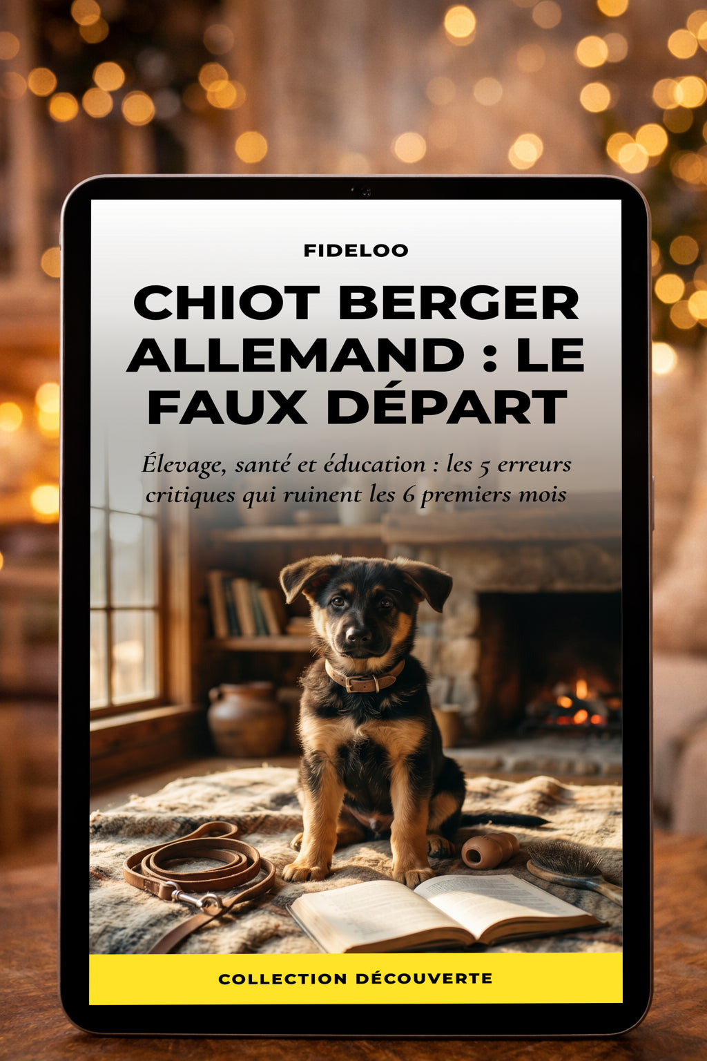 Guide GRATUIT Chiot Berger Allemand : Évitez le Désastre !