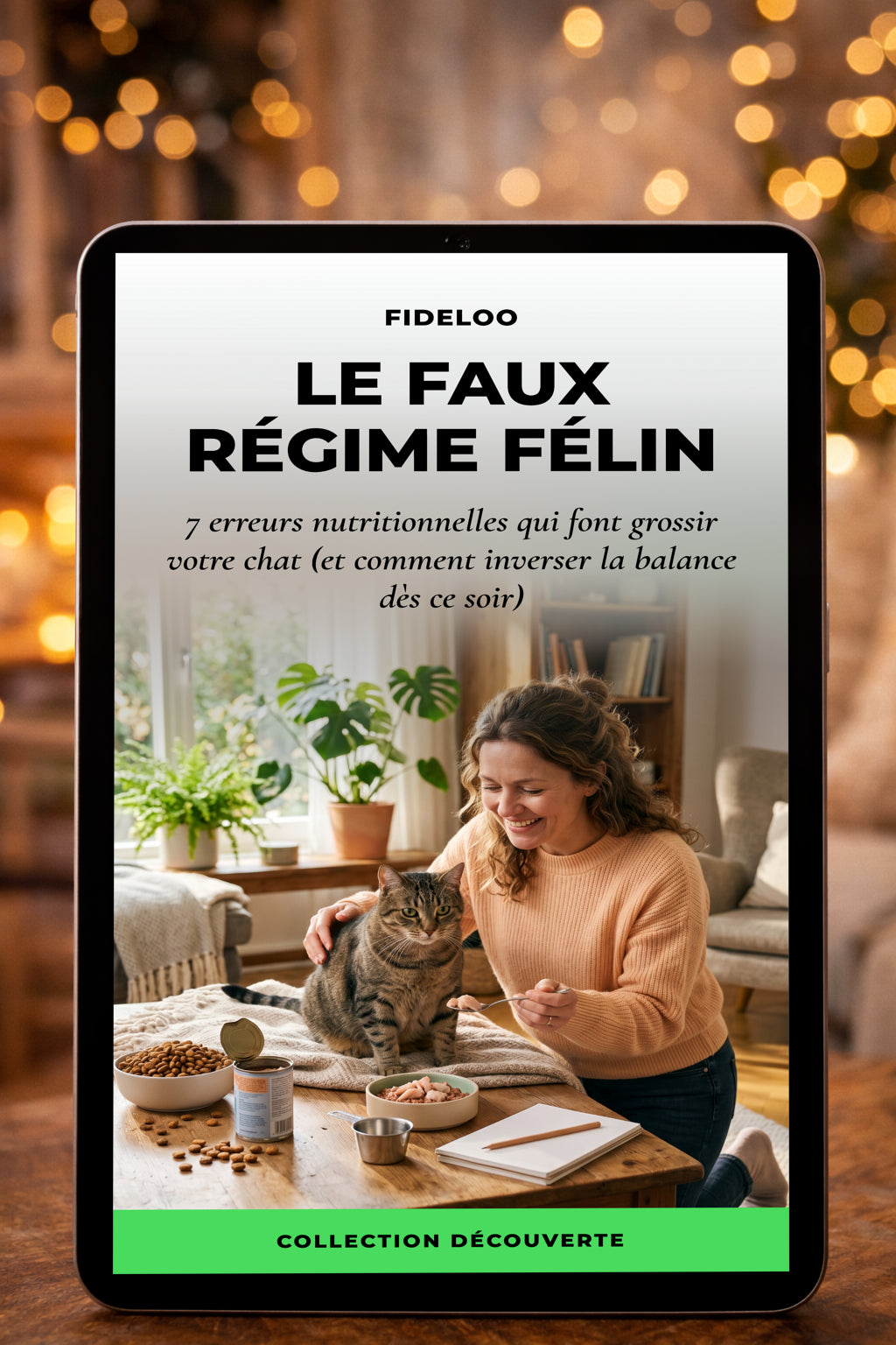 E-book Offert : Les 7 Erreurs Qui Font Grossir Votre Chat