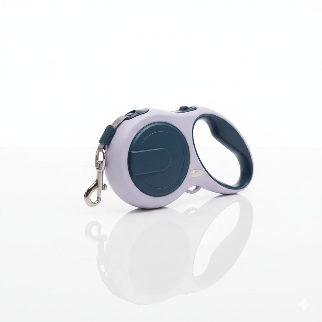 Laisse Rétractable de 5m Haute Résistance – Contrôle Total & Ergonomie Premium