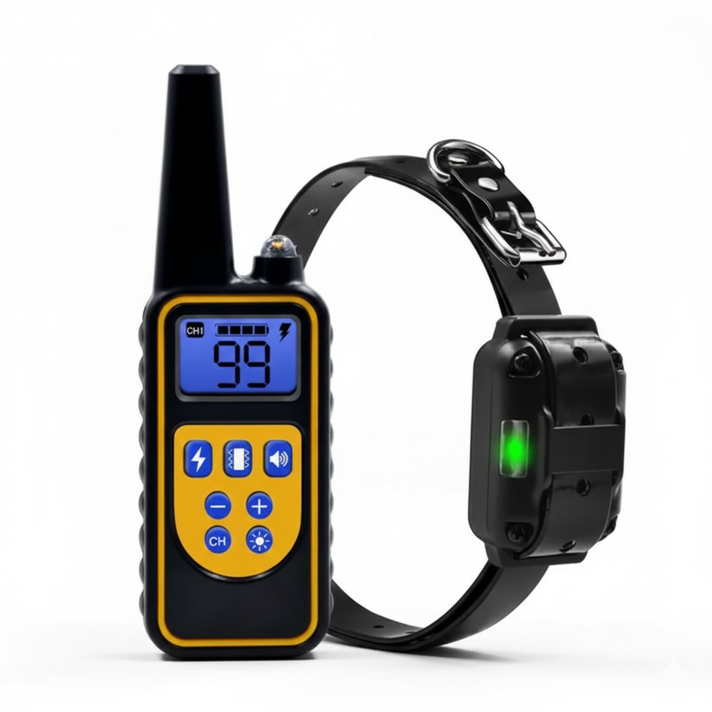 Professional Remote Dog Training Collar (2600ft Range) – Waterproof & Rechargeable E-Collar