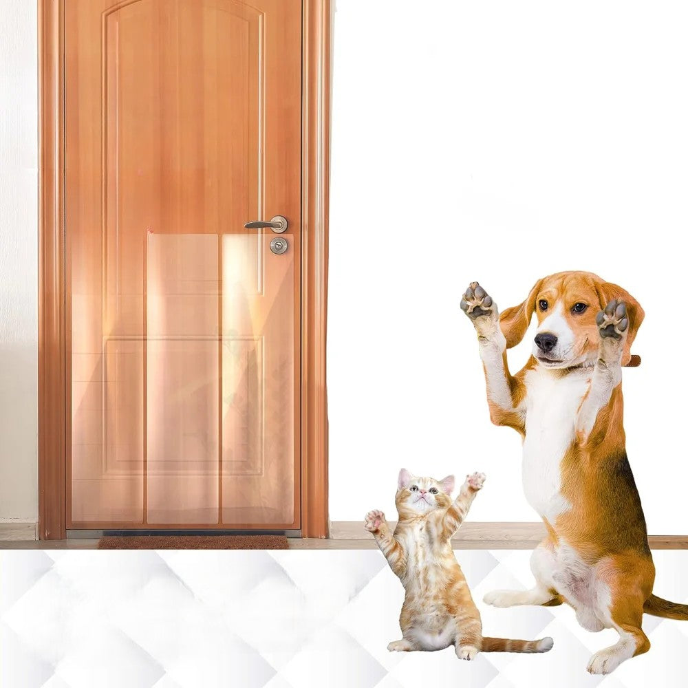 Film Protecteur Anti-Griffures Premium – Protection Invisible pour Portes, Meubles et Murs