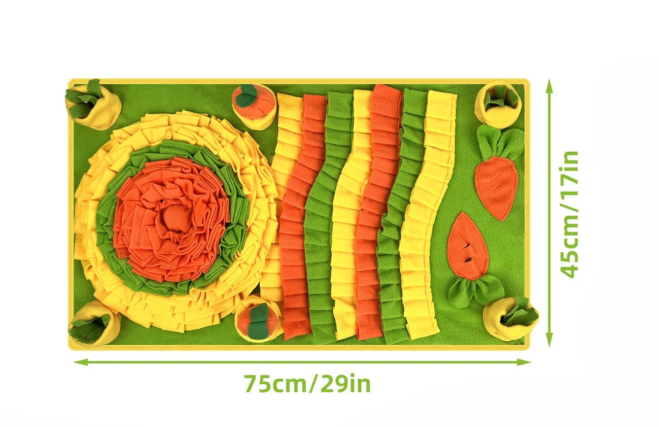 Tapis de Fouille Interactif pour Chien – Entraînement Cérébral, Anti-Stress & Gamelle Lente