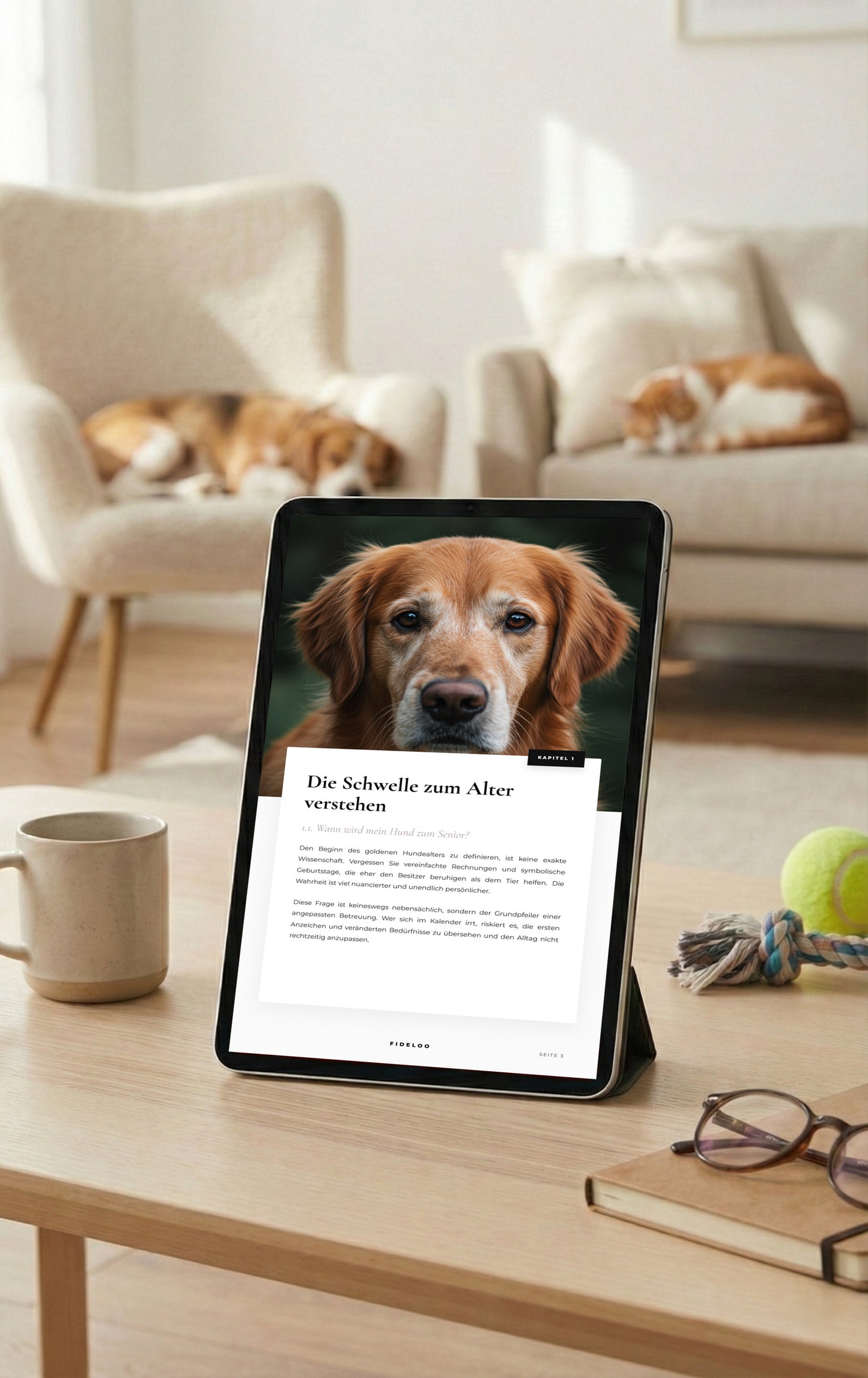Goldene Hundejahre: Ratgeber für Seniorhunde | Fideloo