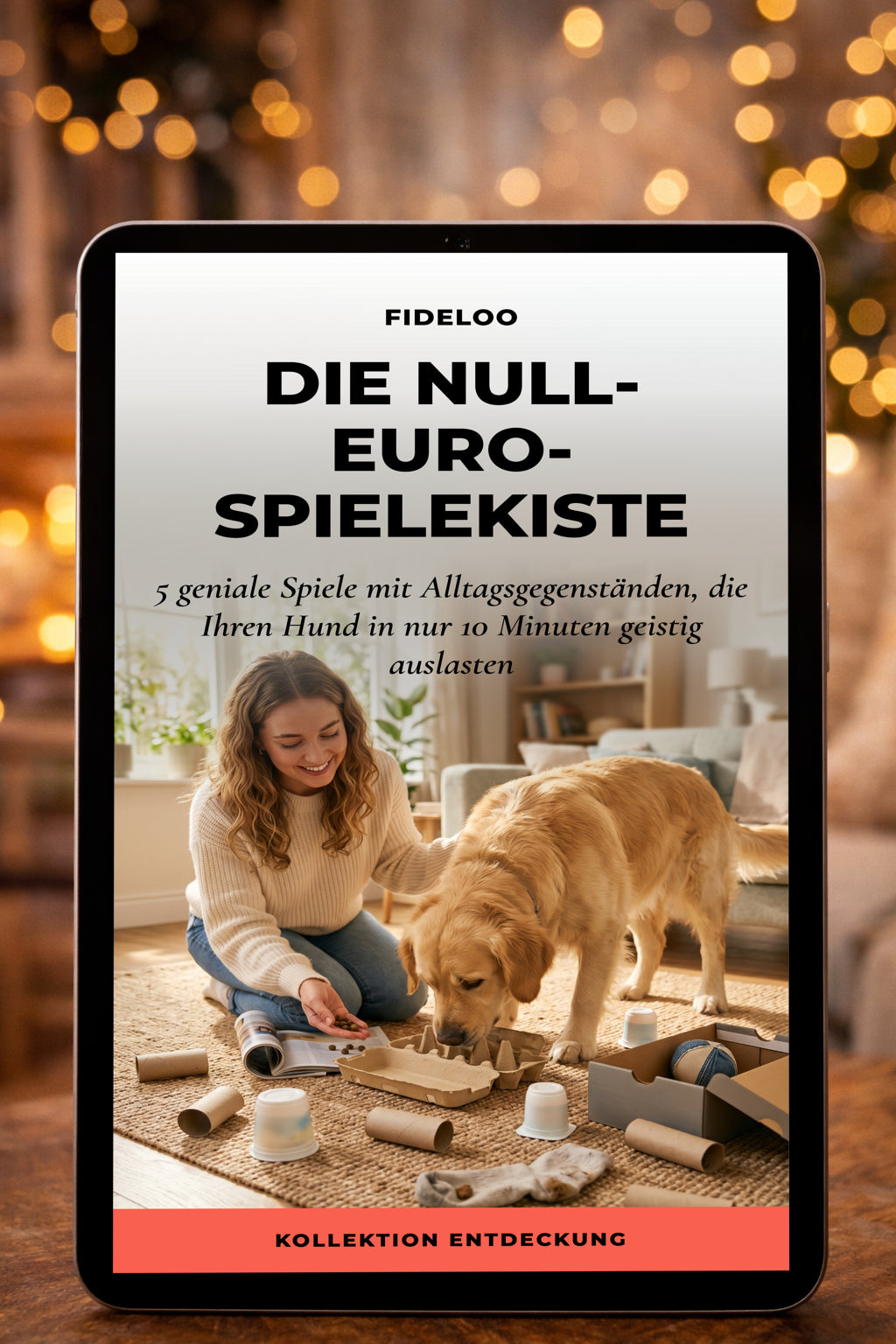 Gratis: Hund geistig auslasten in 10 Min.