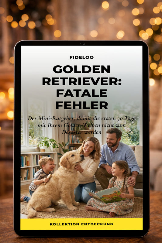 Golden Retriever Welpe: Vermeiden Sie fatale Fehler!