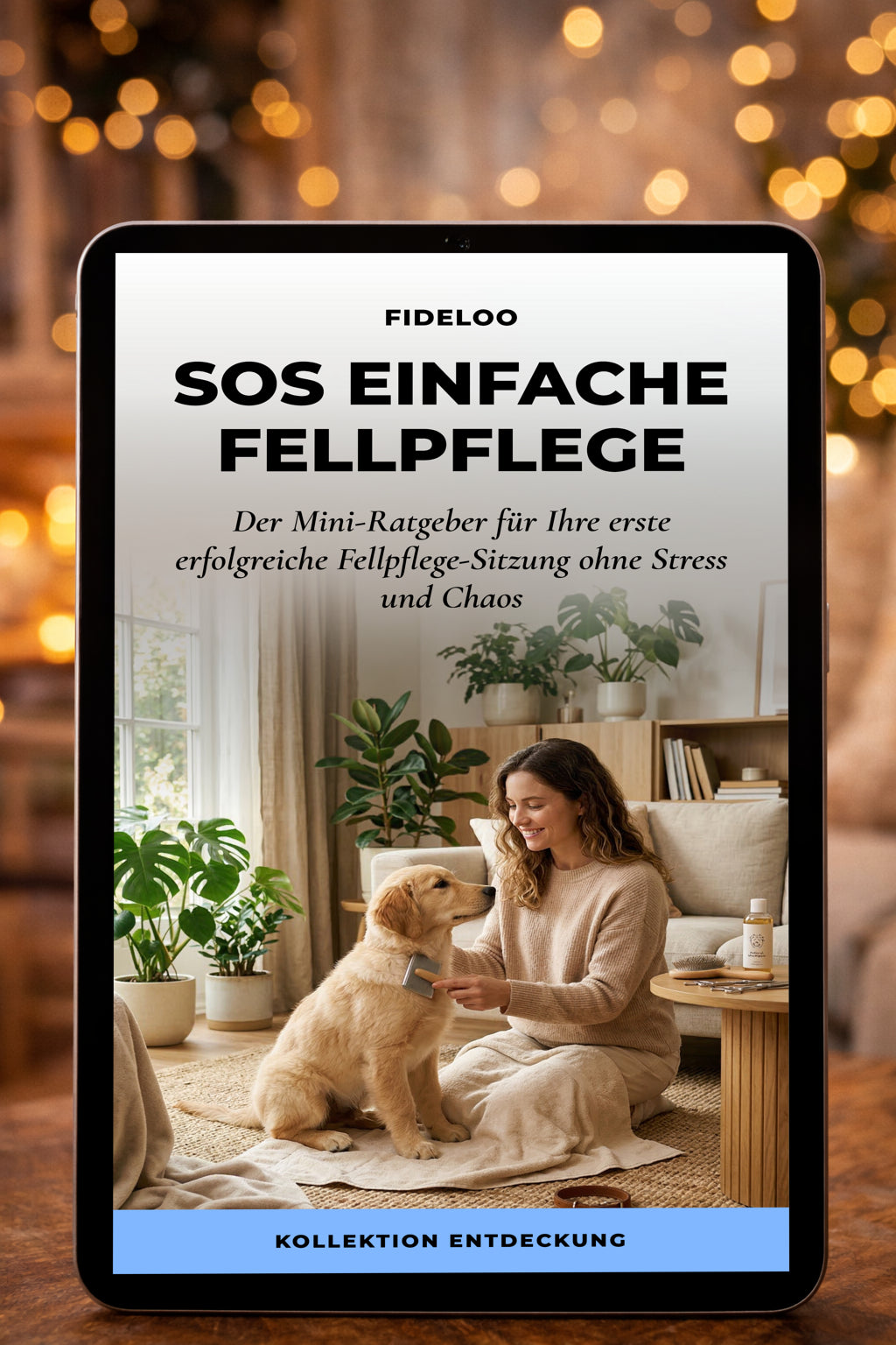 SOS Fellpflege: Gratis E-Book für stressfreies Bürsten