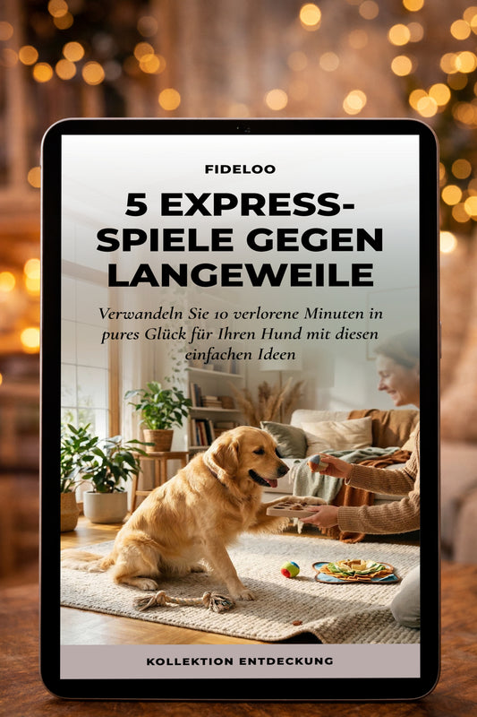 Hund beschäftigen: 5 schnelle Spiele GRATIS