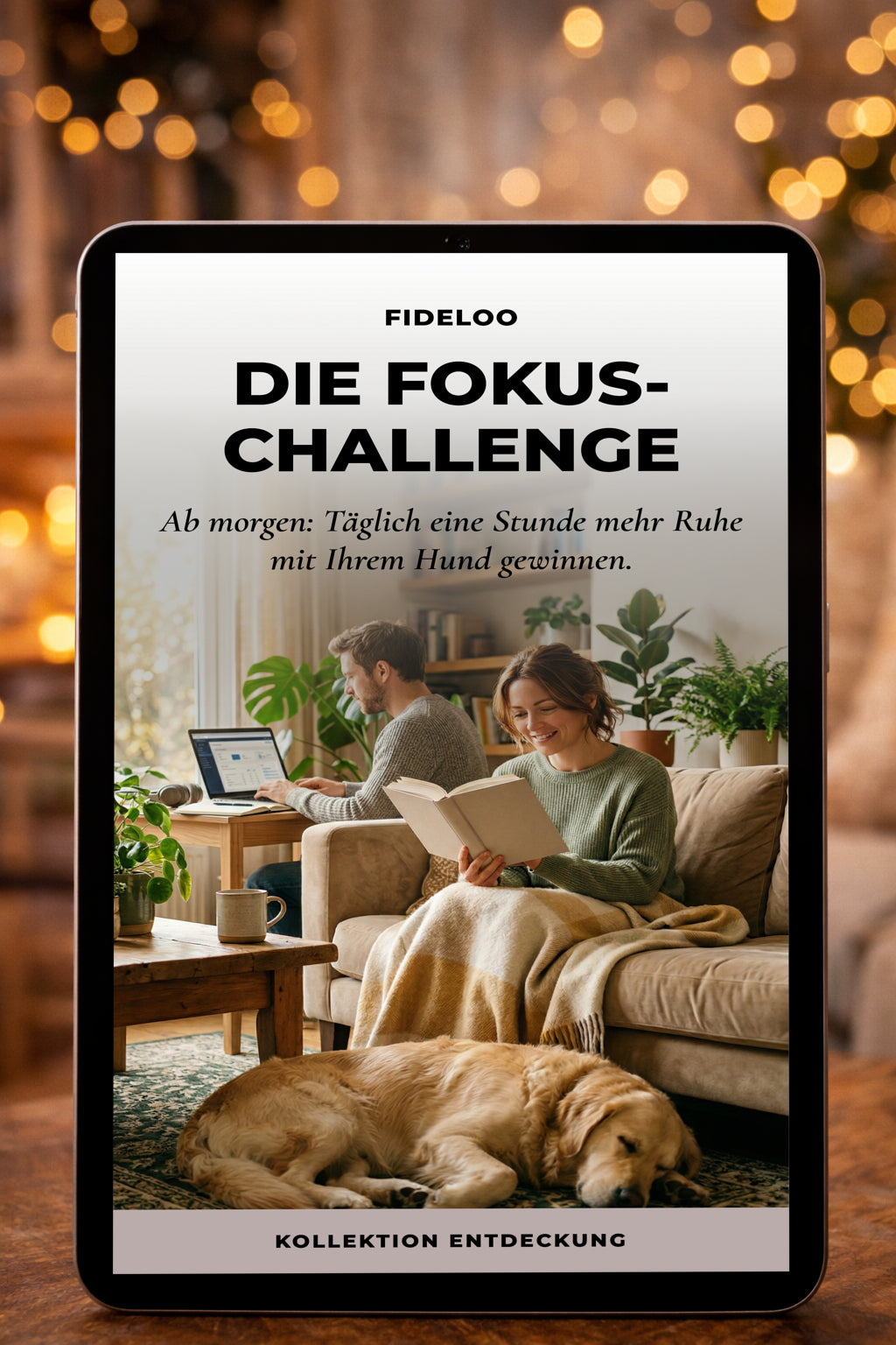 Fokus-Challenge: Mehr Ruhe mit Hund im Homeoffice