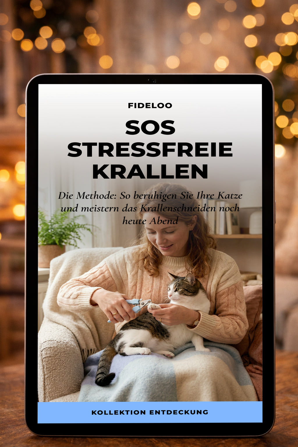 Katze Krallen schneiden ohne Stress: Gratis E-Book