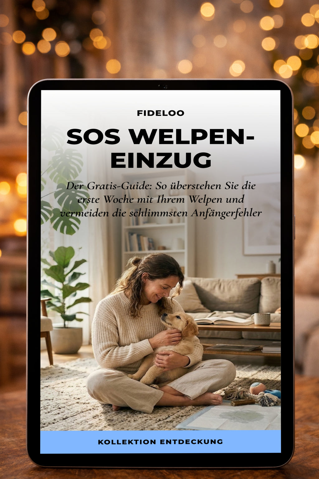 SOS Welpen-Einzug: Ihr Gratis-Guide von Fideloo