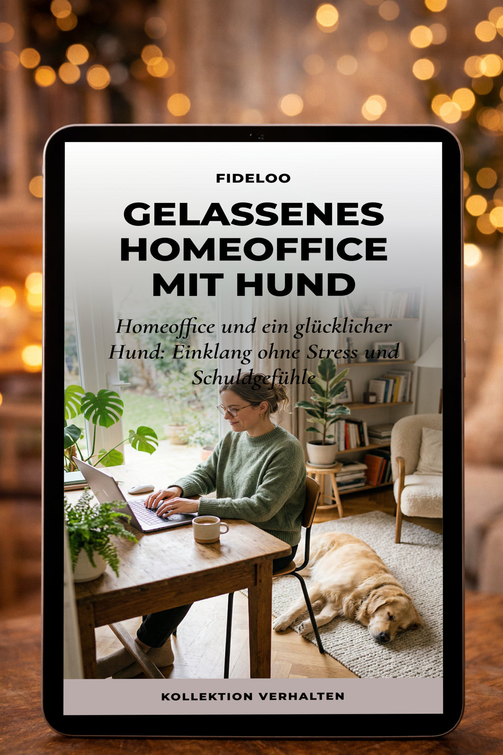 Gelassenes Homeoffice mit Hund: Der Fideloo Guide