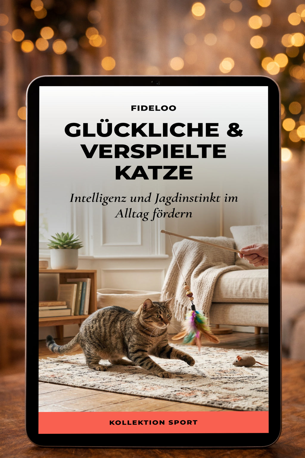 Glückliche Katze: Intelligenz fördern | Fideloo E-Book