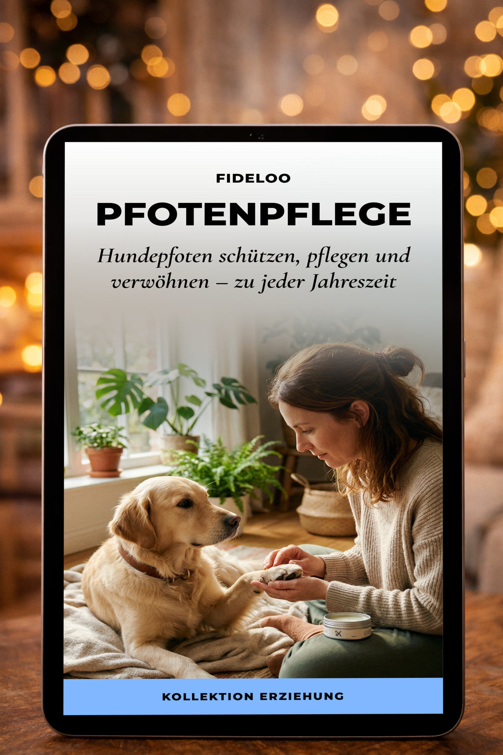 Pfotenpflege E-Book: Gesunde Hundepfoten | Fideloo