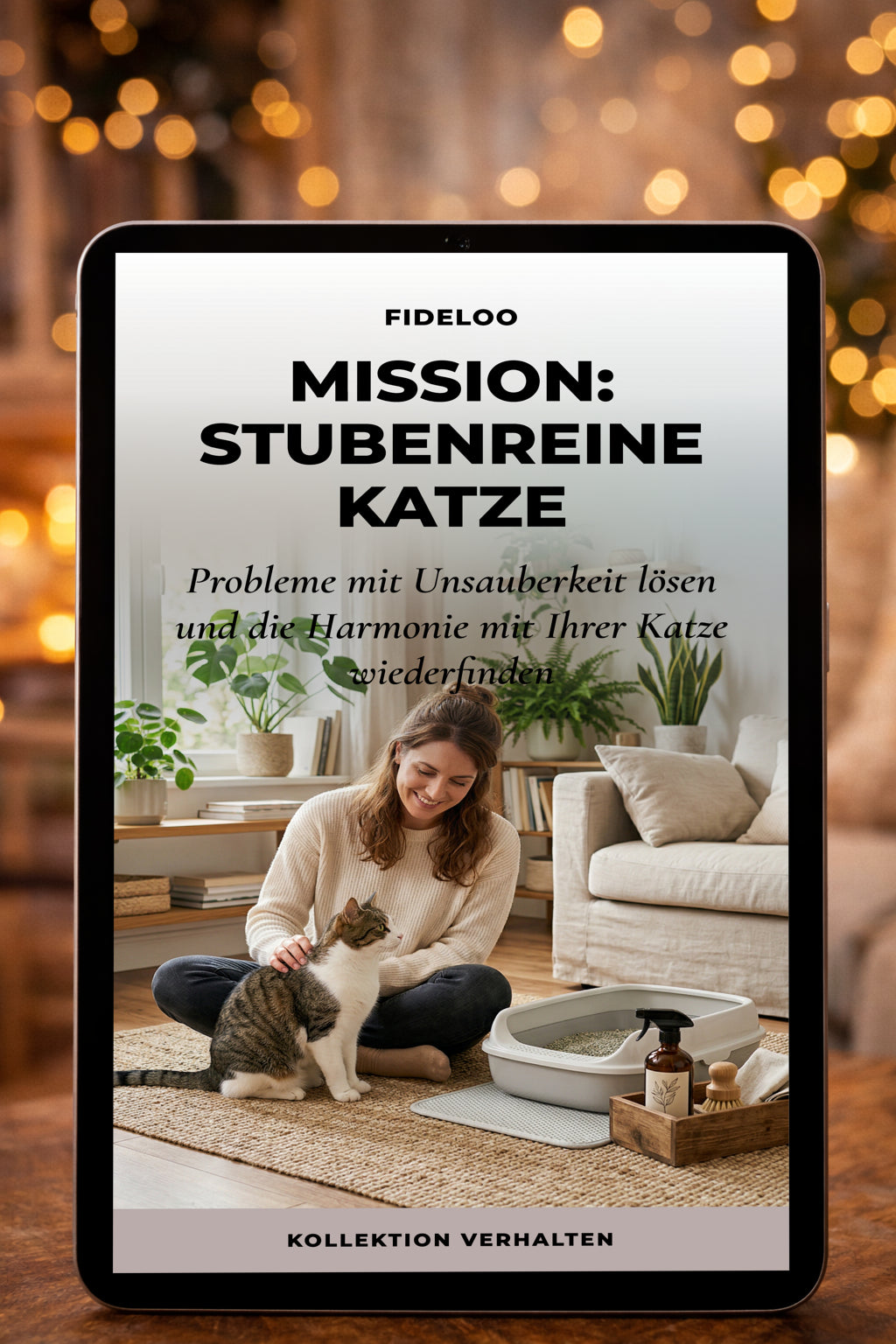 Mission: Stubenreine Katze | Fideloo E-Book