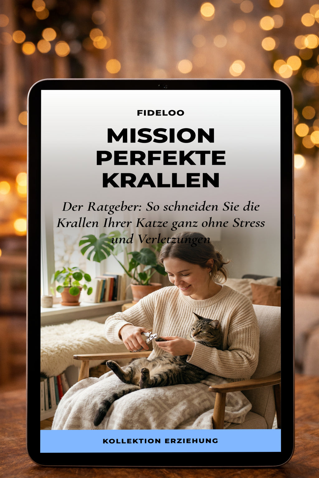 Katzenkrallen schneiden: Stressfrei mit der Fideloo Methode