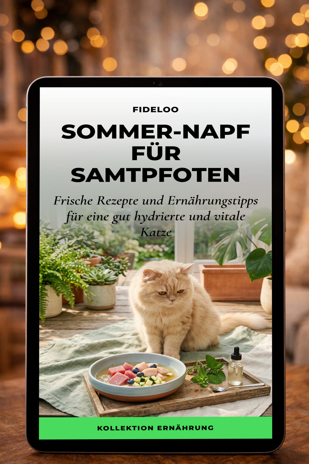 Sommer-Napf für Katzen: Rezepte & Tipps | Fideloo