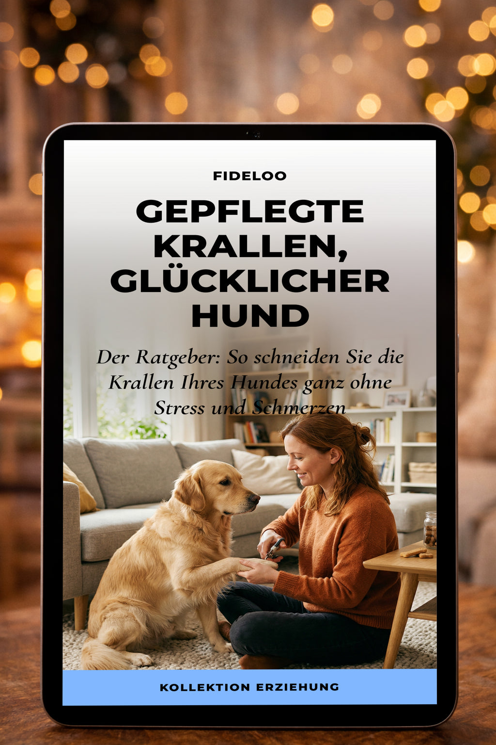 Hundekrallen schneiden ohne Stress | Fideloo E-Book