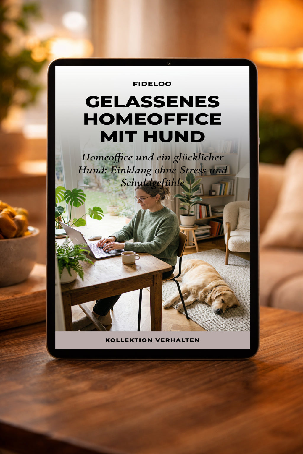 Gelassenes Homeoffice mit Hund: Der Fideloo Guide