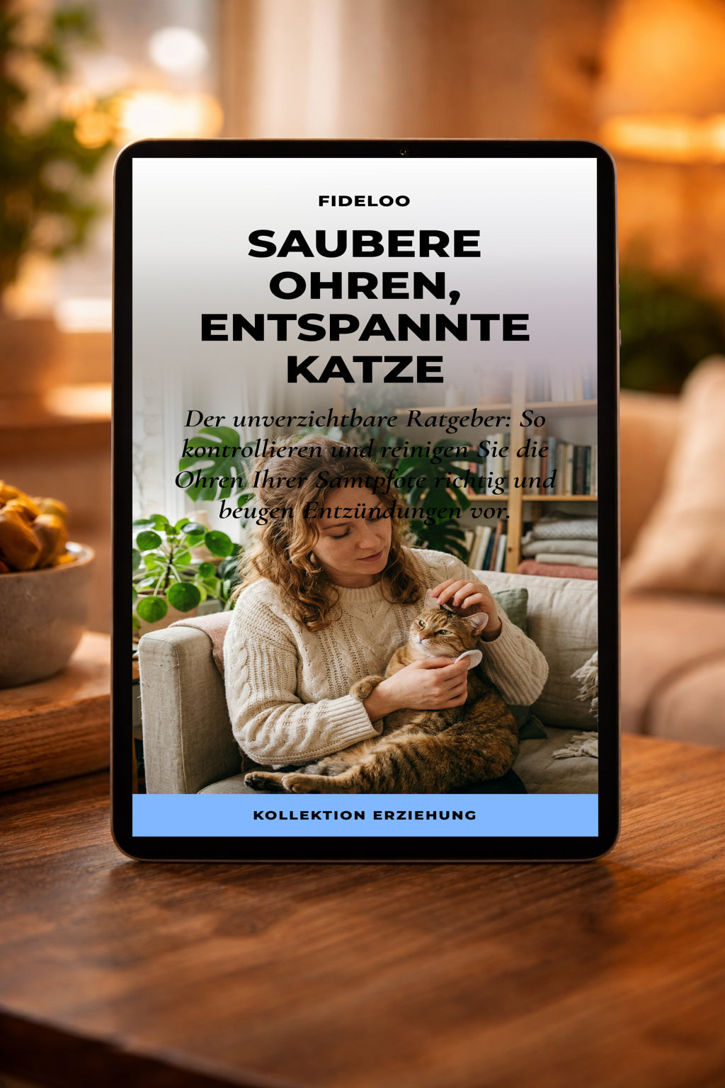 Katzenohren reinigen: Der Fideloo-Ratgeber für Katzen