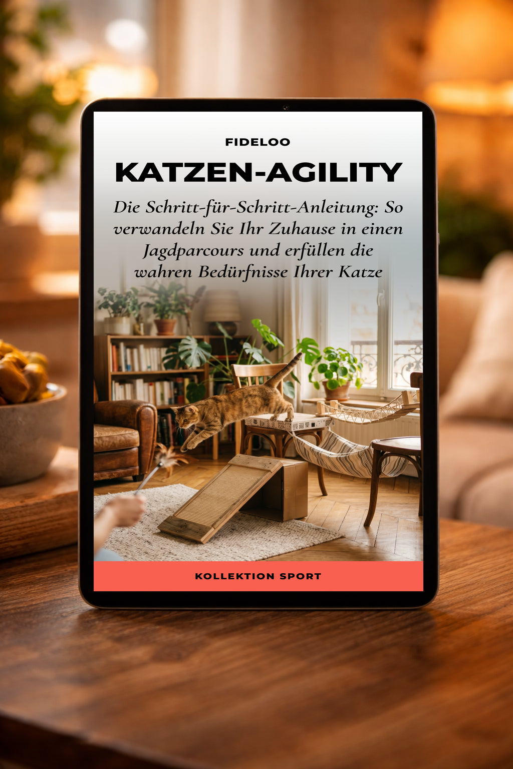 Katzen-Agility: Der Guide für glückliche Wohnungskatzen
