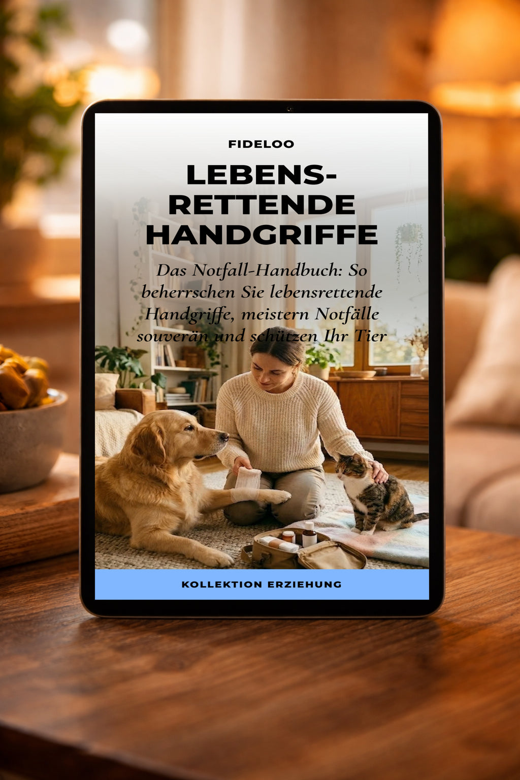Lebensrettende Handgriffe: Notfall-Handbuch für Ihr Tier