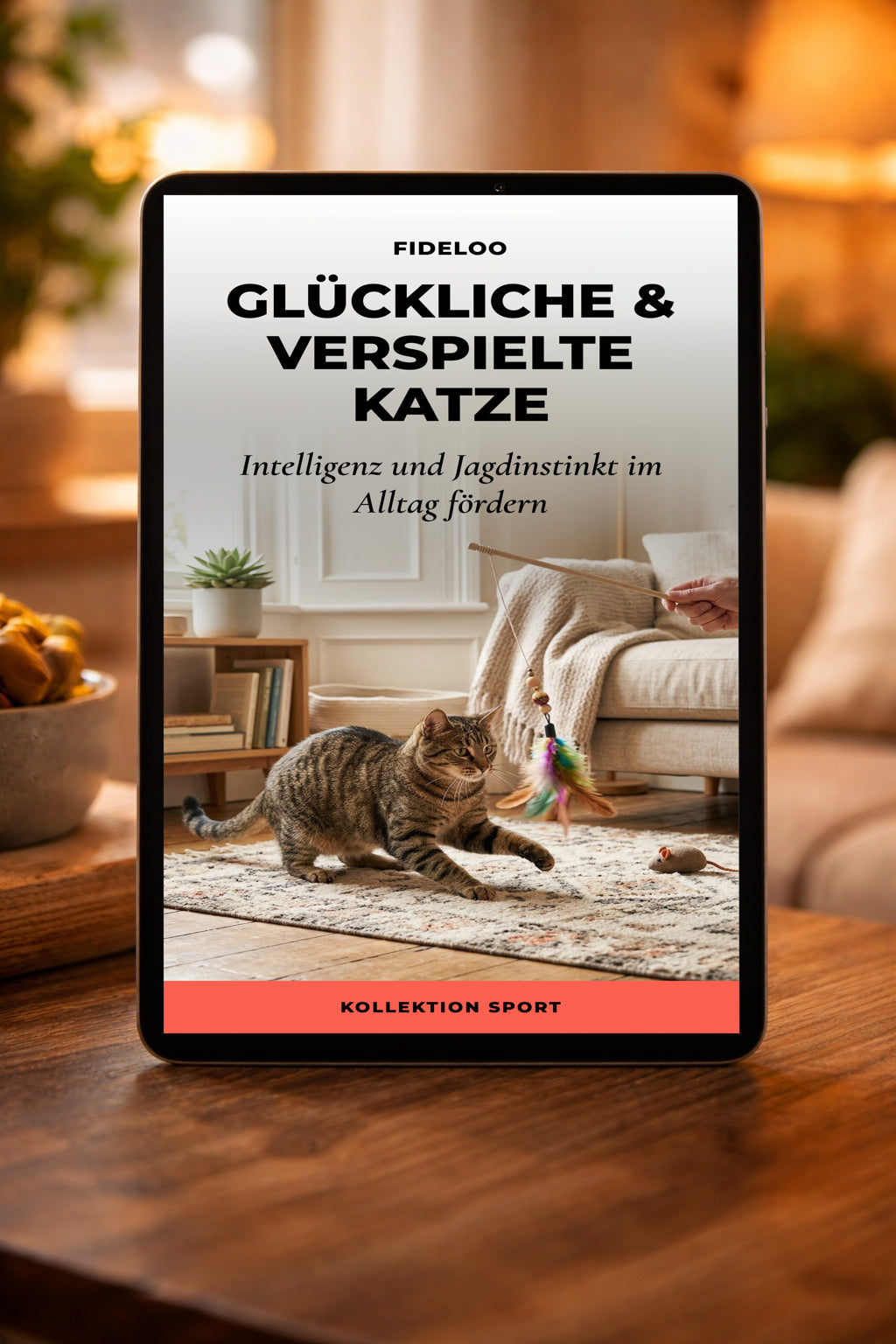 Glückliche Katze: Intelligenz fördern | Fideloo E-Book