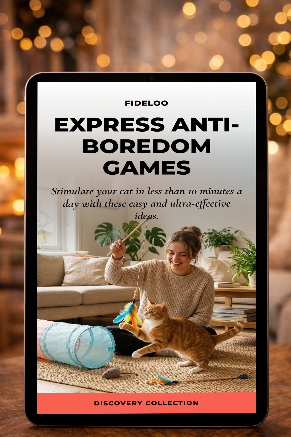 Free Ebook: End Your Cat's Boredom