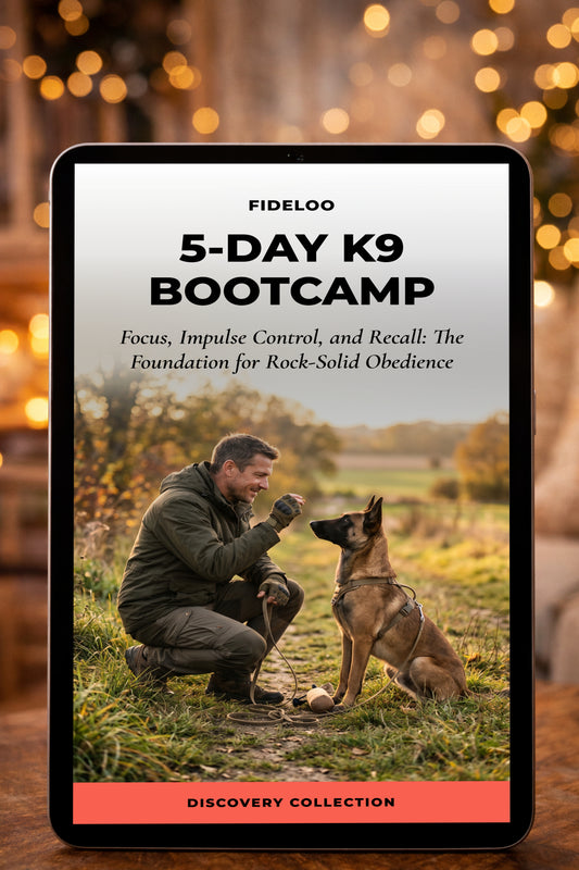 Free K9 Bootcamp: Laser Focus in 5 Days!
