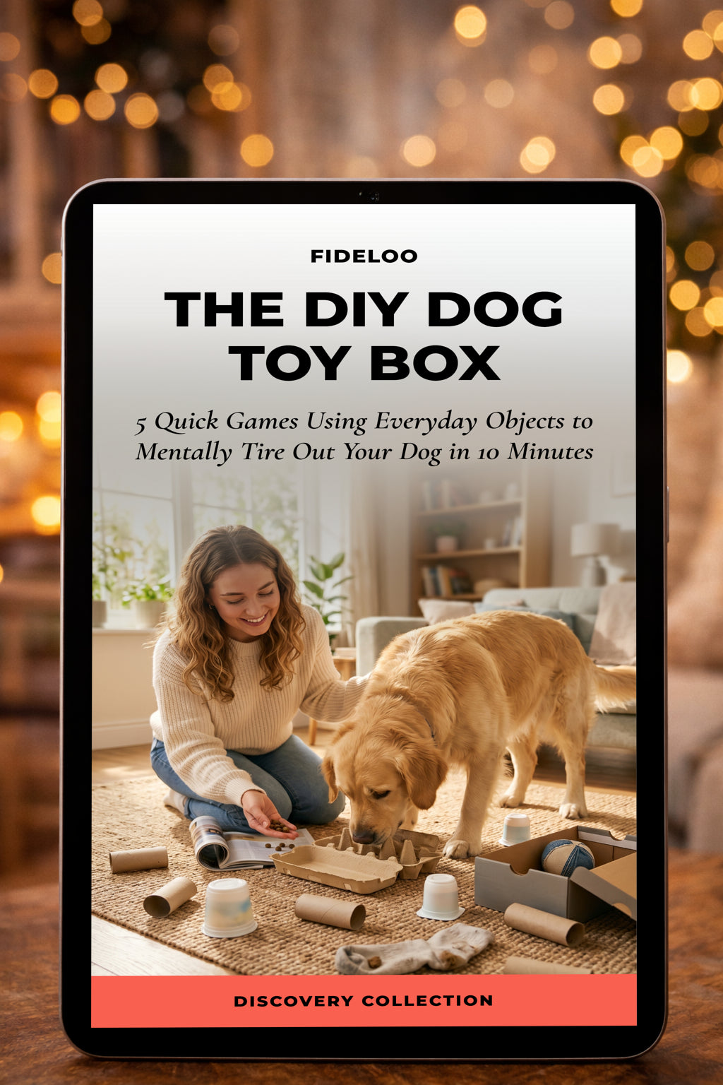 Free Guide: End Your Dog's Boredom in 10 Mins