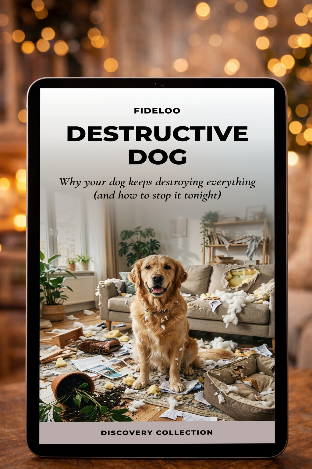 Destructive Dog? Fix It FAST (Free E-book)