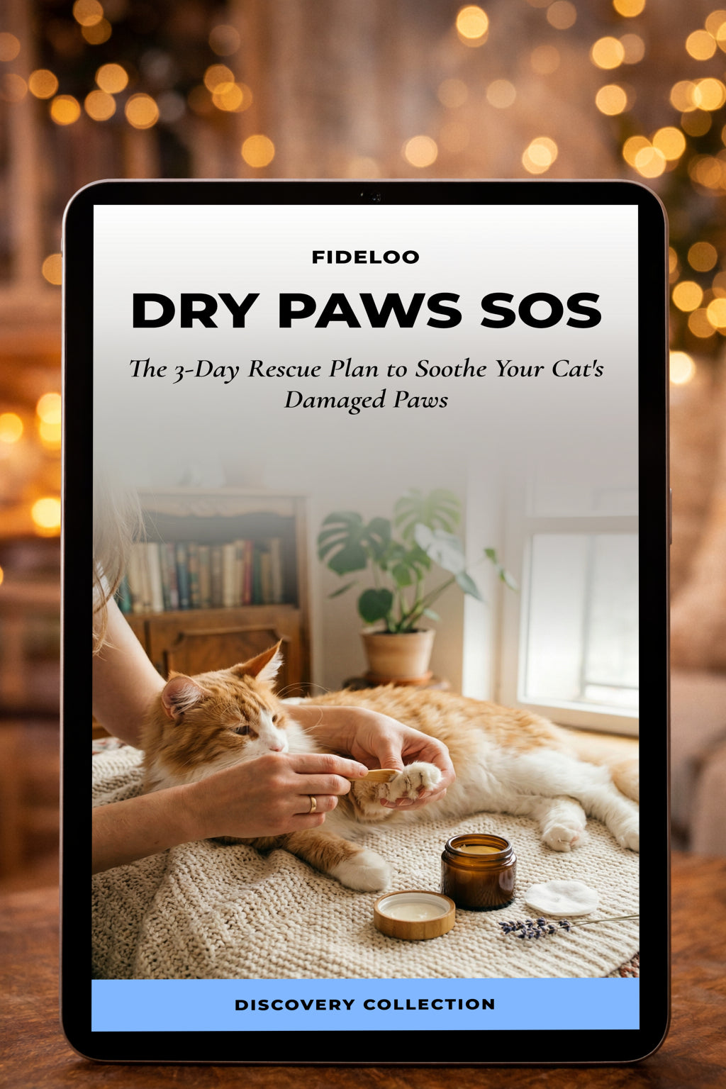 Heal Your Cat's Cracked Paws - FREE Fideloo Guide