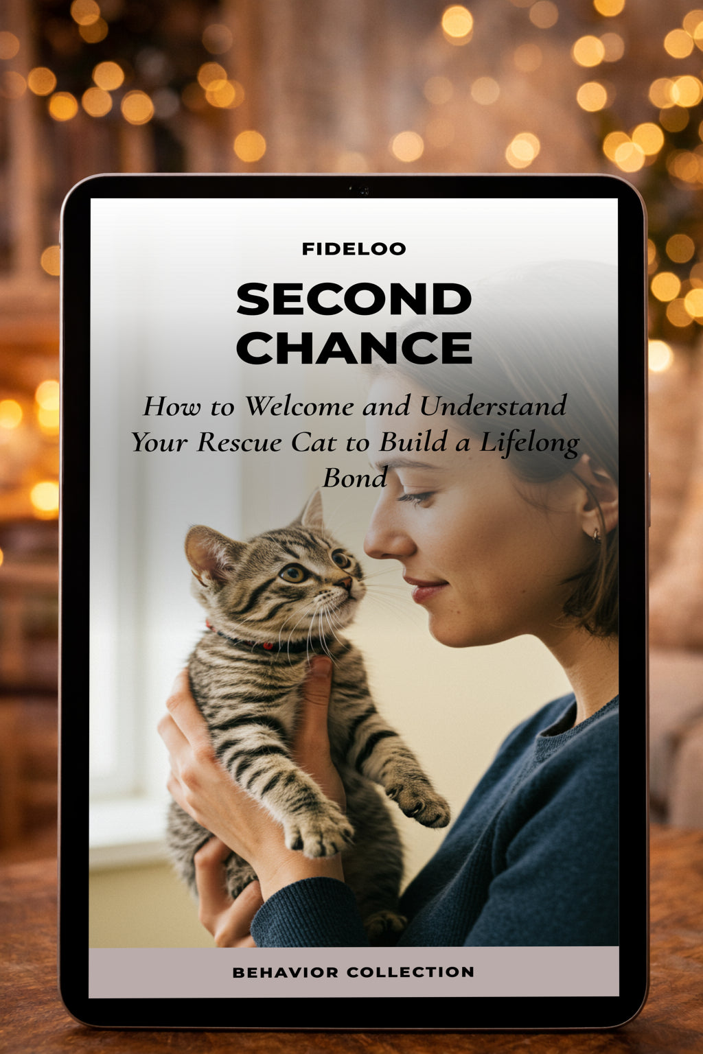 Second Chance: Your Guide to a Rescue Cat Bond