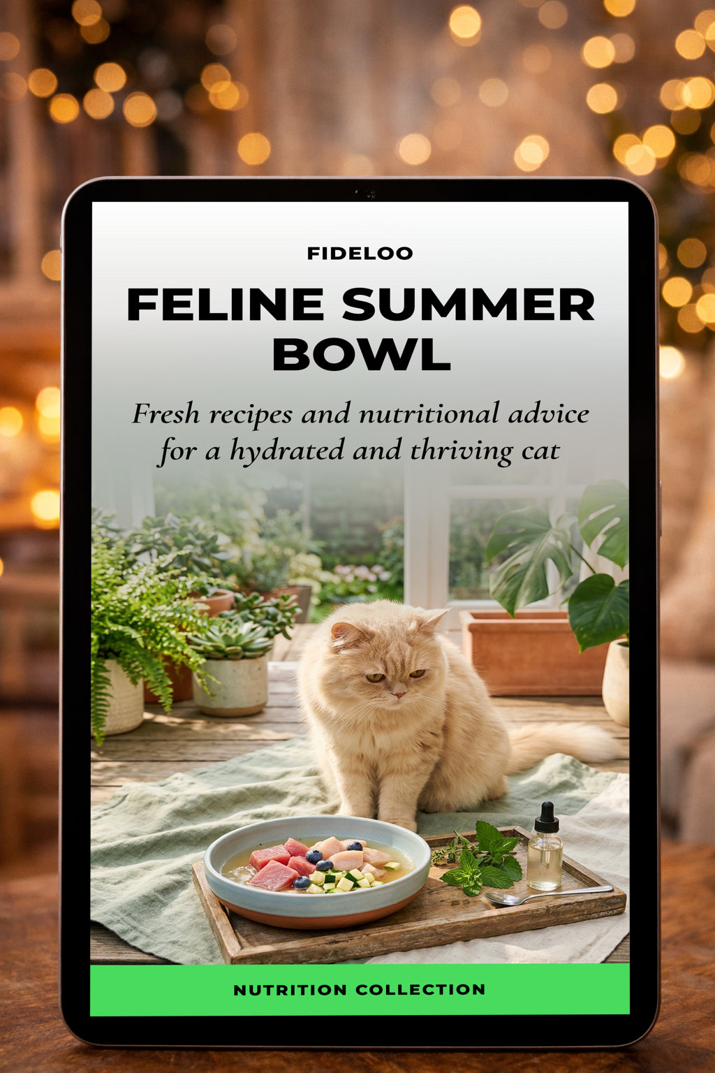 Feline Summer Bowl: Cat Recipes | Fideloo