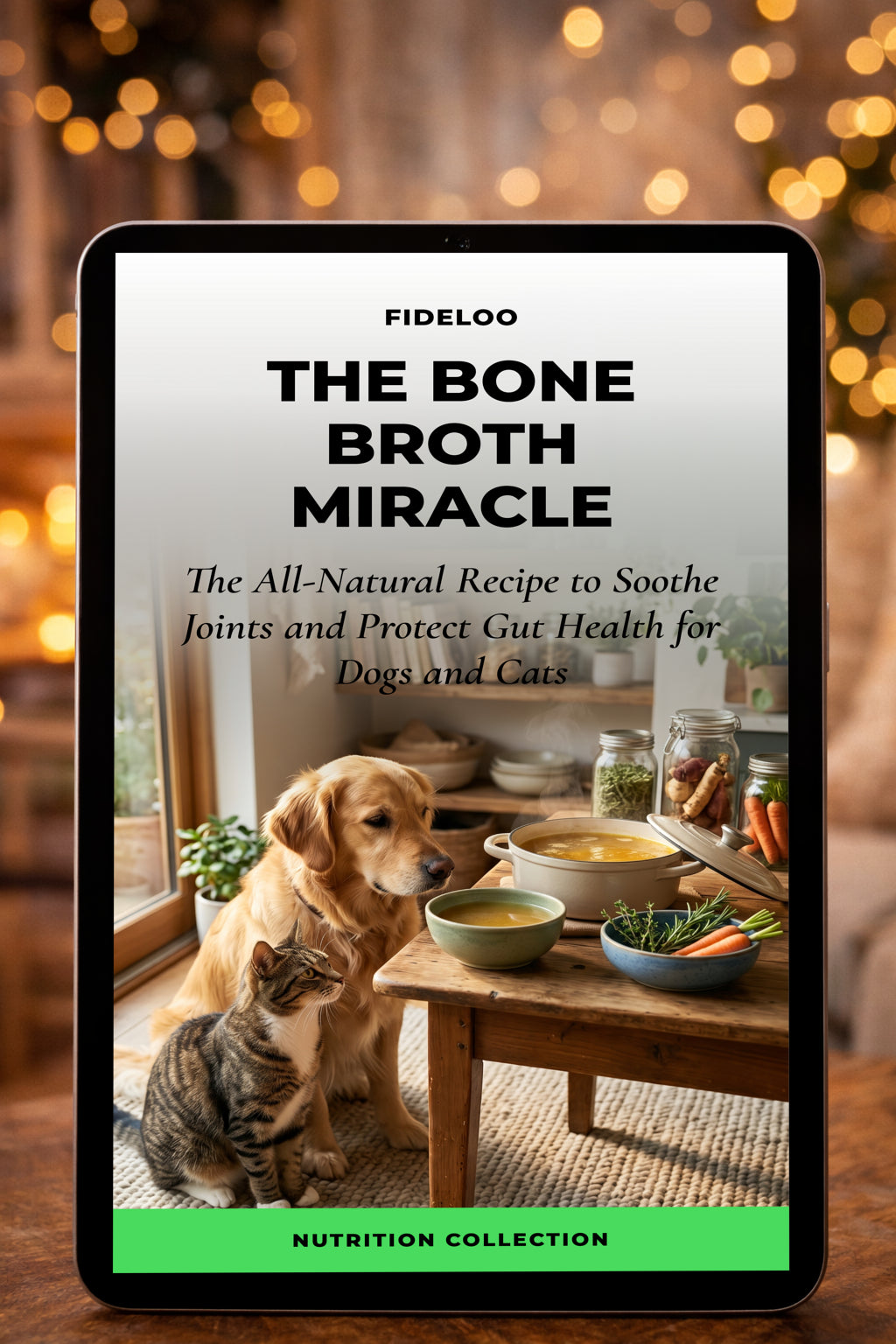 Bone Broth for Pets: Joint & Gut Health E-Book