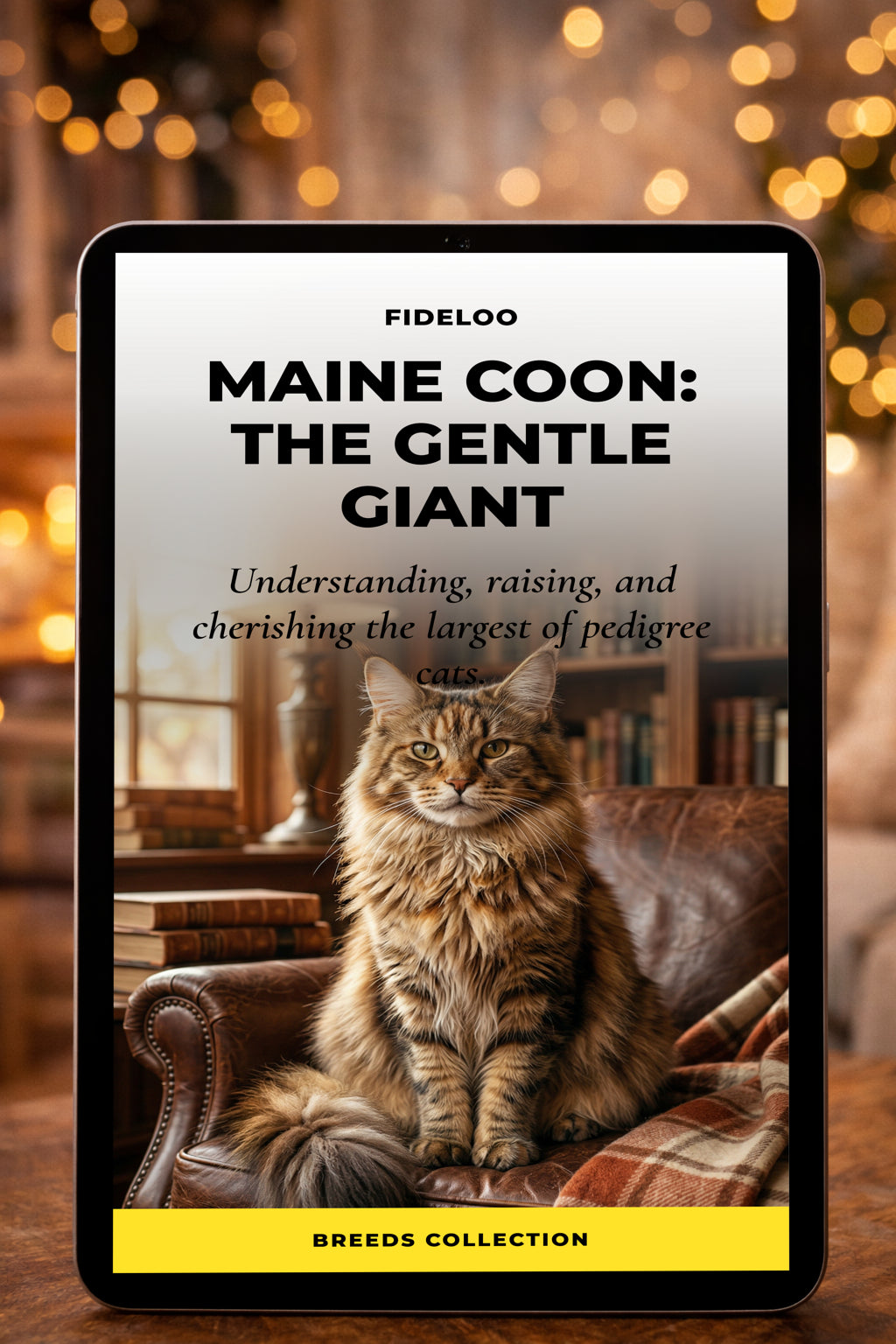Maine Coon E-book: The Ultimate Guide for Gentle Giants