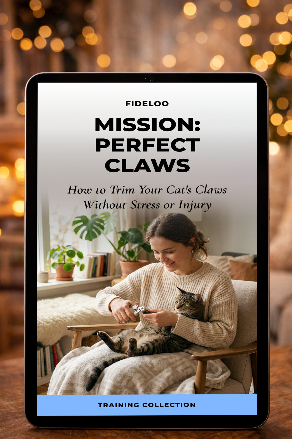 Stress-Free Cat Claw Trimming | Fideloo E-book