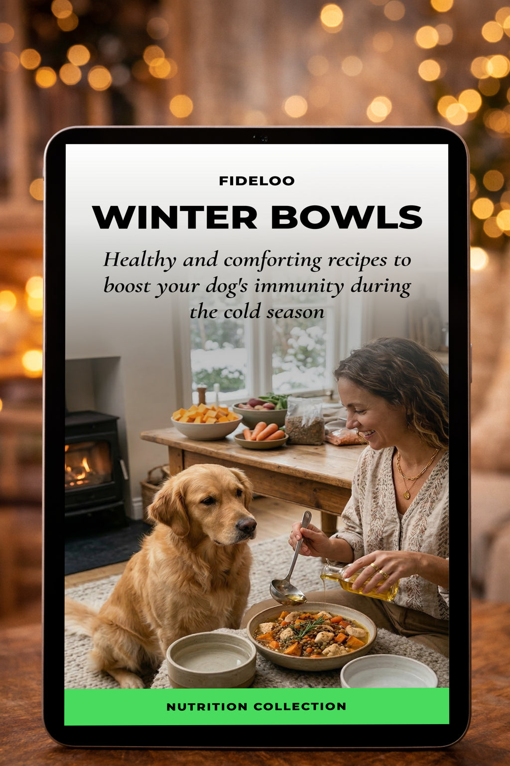Winter Bowls: Dog Immunity Recipes by Fideloo