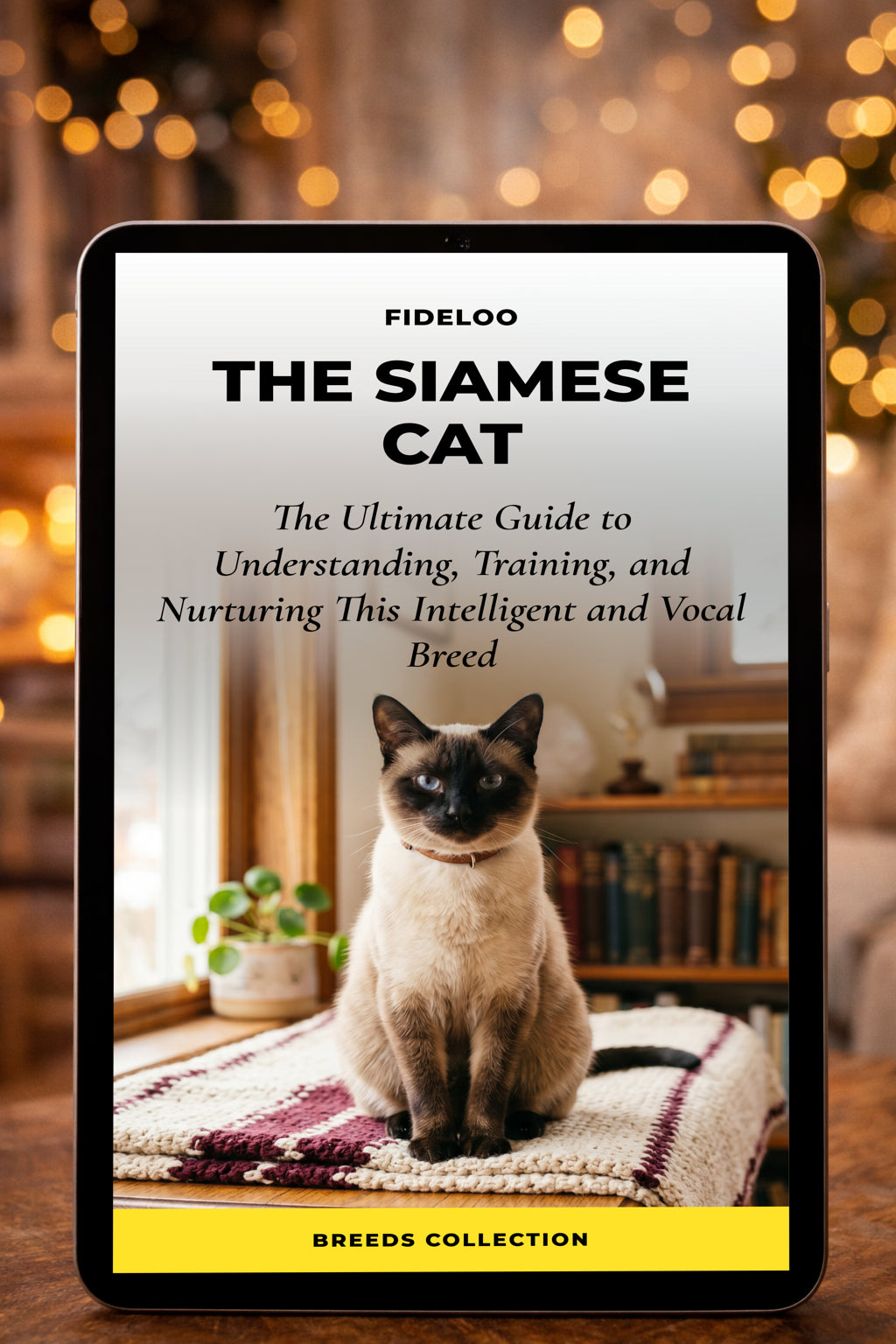 Fideloo Siamese Cat E-book: The Royal Guide