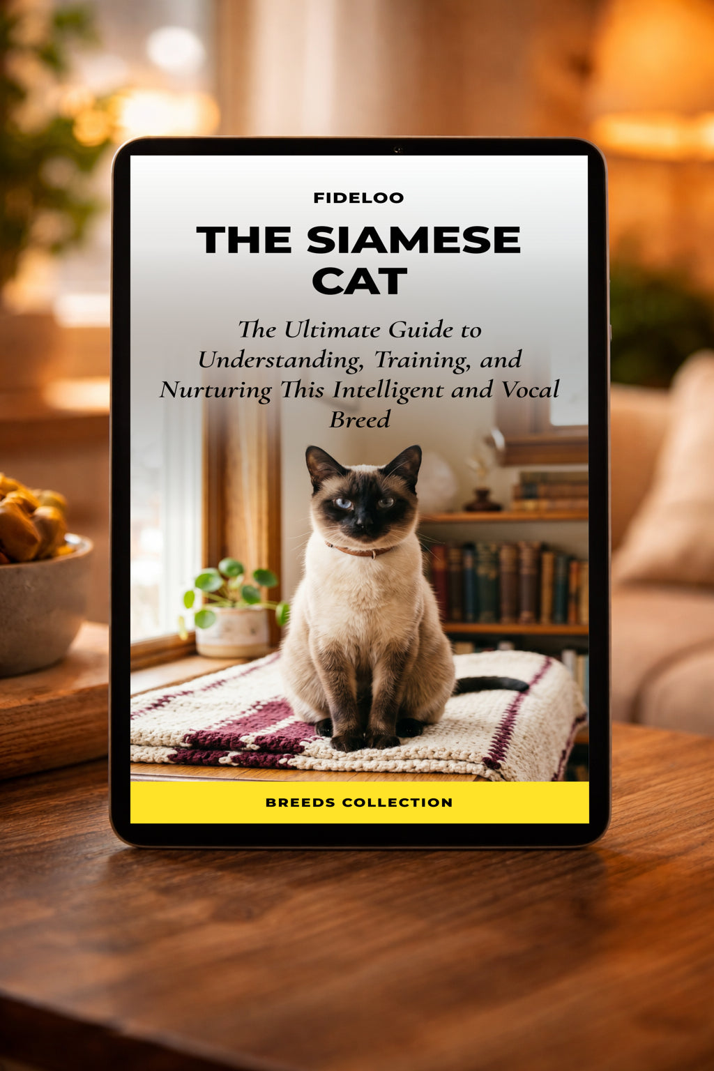 Fideloo Siamese Cat E-book: The Royal Guide